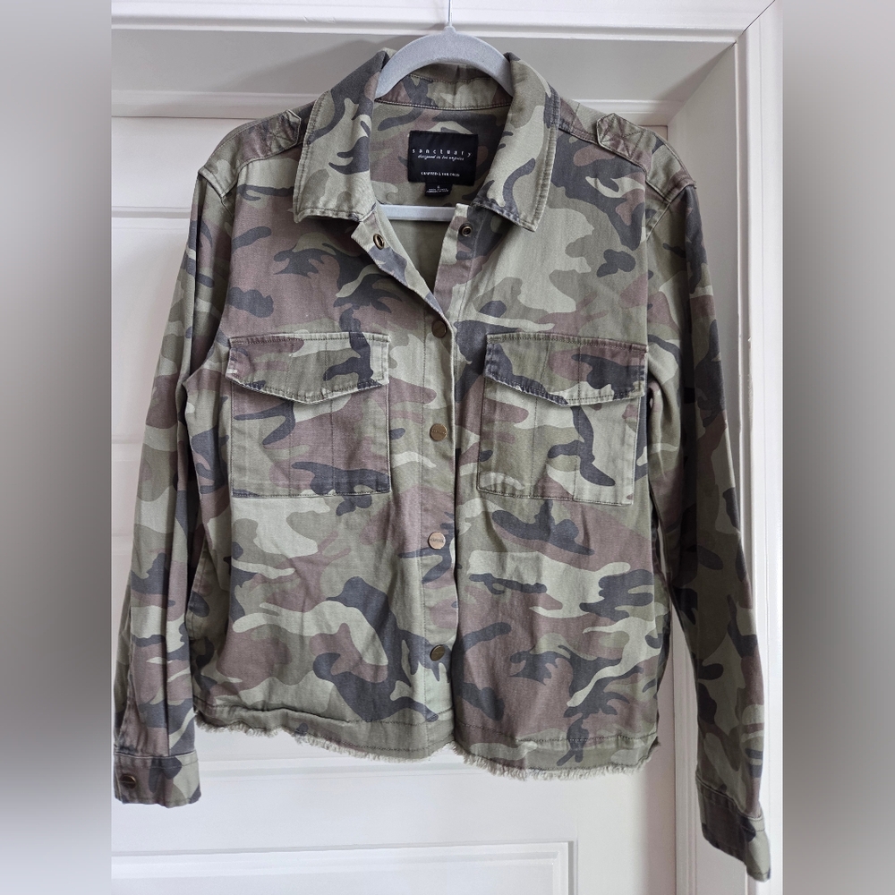 Sanctuary‎ Camo Lightweight Jacket
